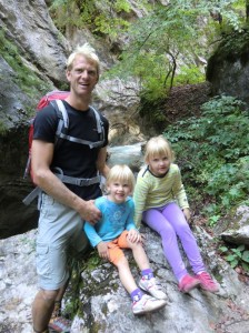 Florian mit Marie und Emily